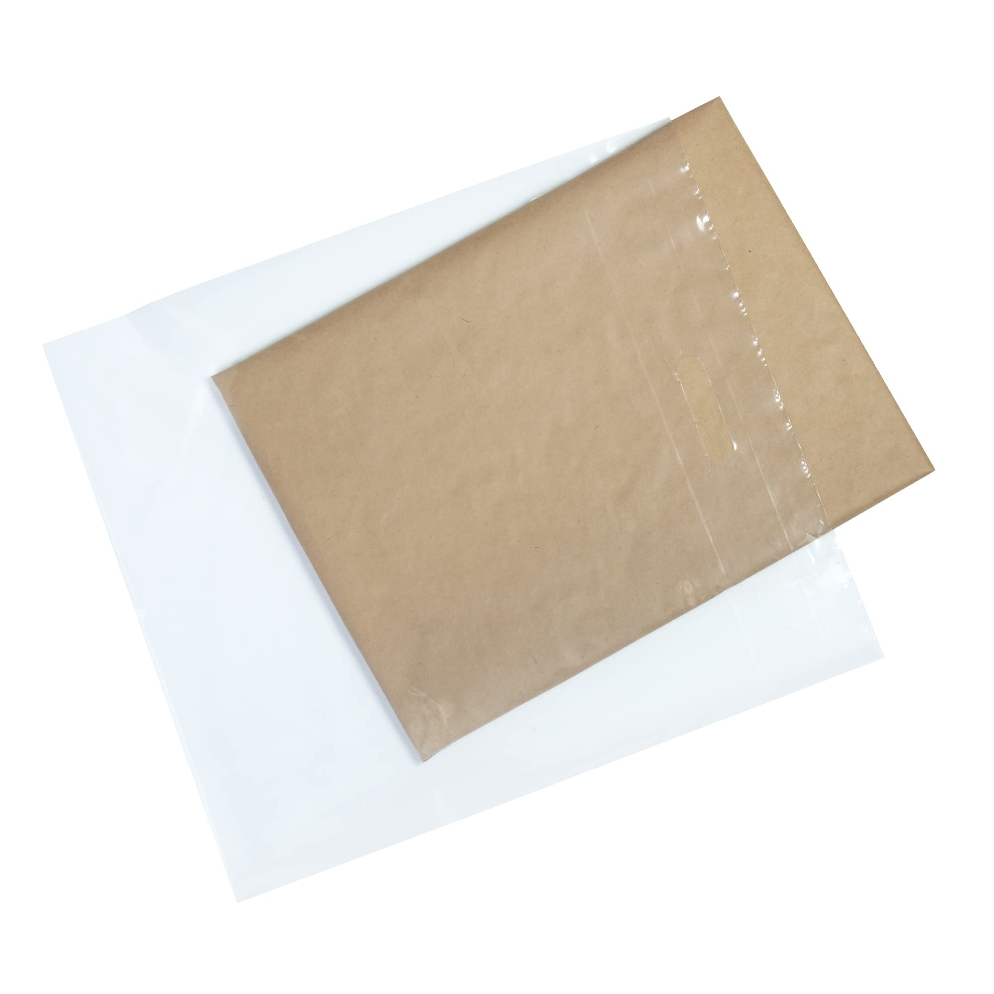 1000 Clear Plastic Bags with Handles 16x18 Inches - 1.25 Mil Thick Glossy Retail Shopping Bags for Small Business, Boutique, Clothing Store & Trade Shows | Durable Merchandise Bags for Retail Packaging, Gift Wrapping & Product Display