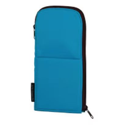 Neocritz Flat Pen Case by KOKUYO - Slim Pencil Pouch for School, Office & Travel - Organize Pens, Markers & Stationery - Perfect for Students, Professionals & Artists
