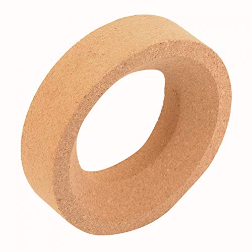 Premium Cork Ring Holder - 120mm Outer Diameter, Heat Resistant & Insulating for Lab Use | Ideal for Hot Glassware, Test Tubes & Science Experiments
