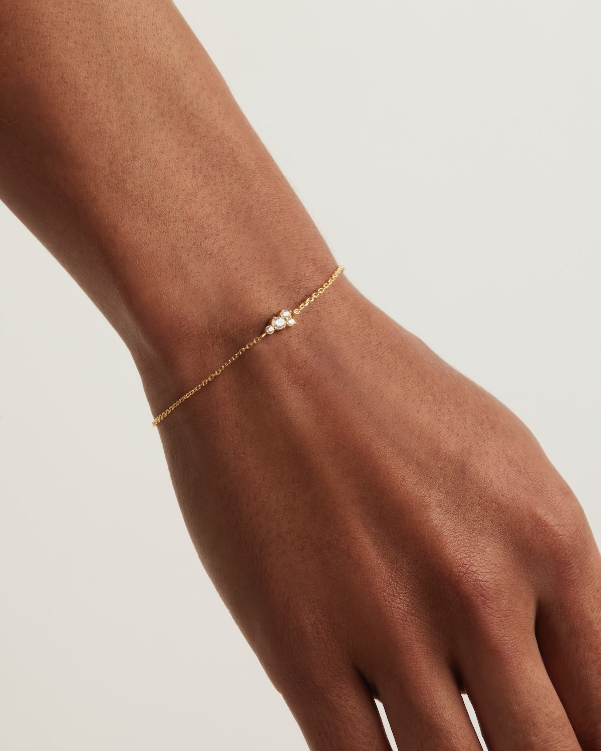 18k Gold Vermeil Mist Bracelet - Dainty Stackable Bracelet for Women | Perfect for Everyday Wear, Gift Giving & Special Occasions