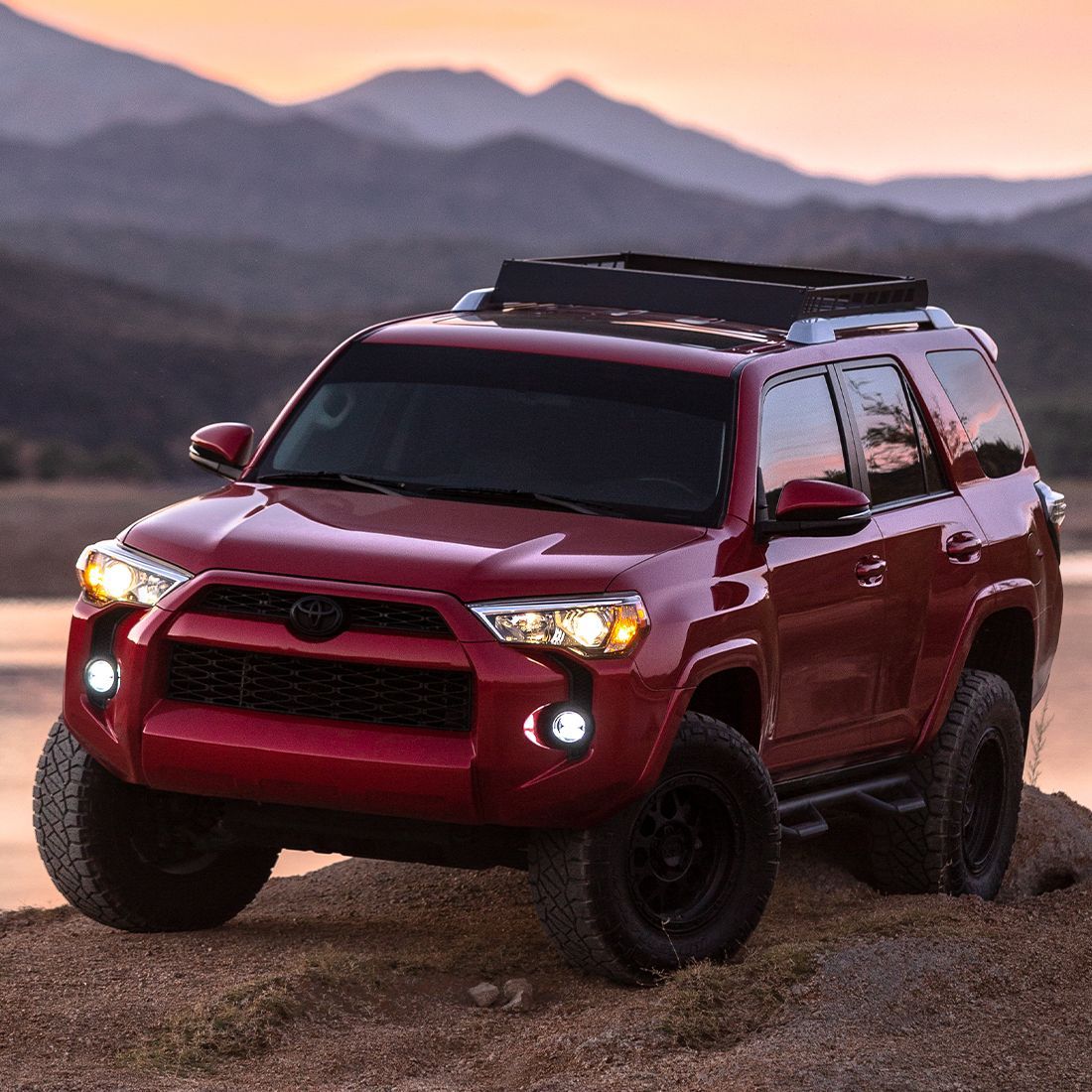 14-20 Toyota 4Runner 360 Series Fog Light Mount Bracket - Durable Off-Road Accessory for Enhanced Visibility in Foggy Conditions