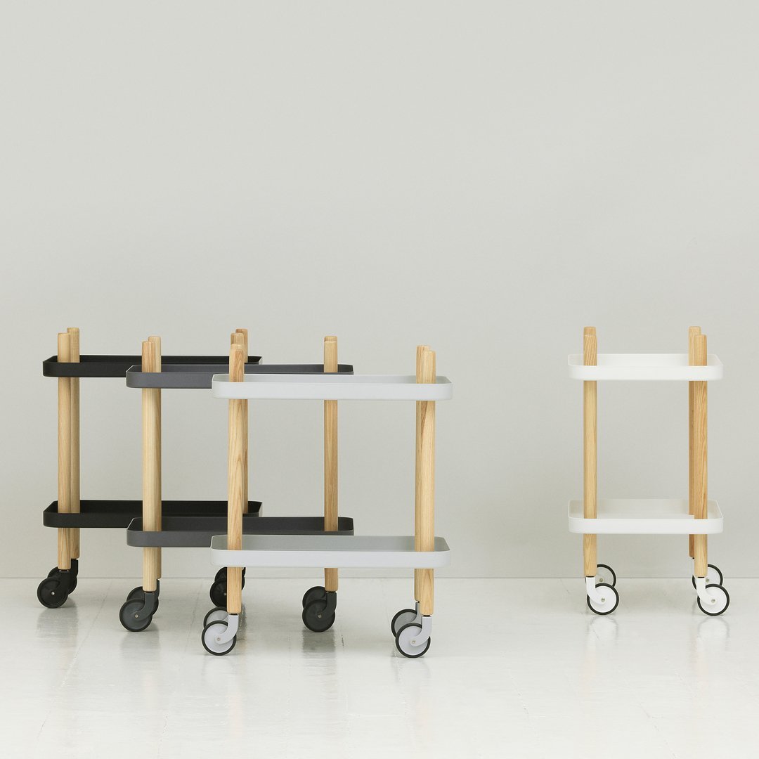 Modern Scandinavian Coffee Table - Legal Block Table by Normann Copenhagen for Living Room & Office Decor