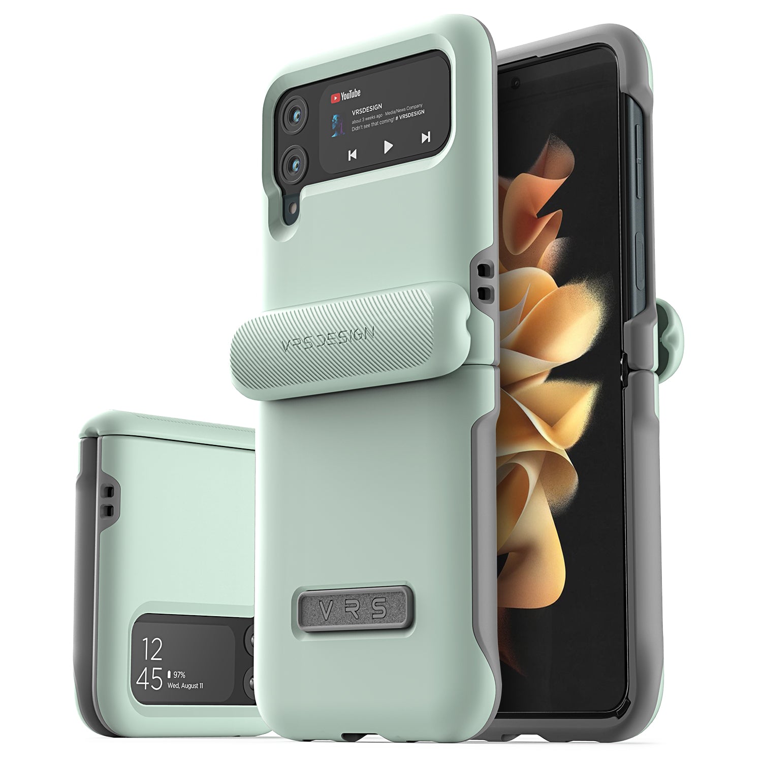 Galaxy Z Flip 3 Case Terra Guard Modern - Slim Protective Cover for Samsung Galaxy Z Flip 3 - Shockproof & Scratch Resistant - Perfect for Everyday Use, Travel & Outdoor Activities