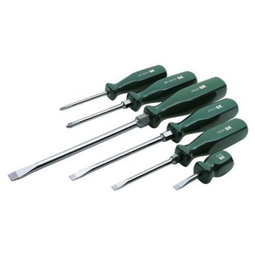 9-Piece Screwdriver Set with Slotted & Phillips Heads - Durable Hand Tools for Home Repair, DIY Projects, and Professional Use