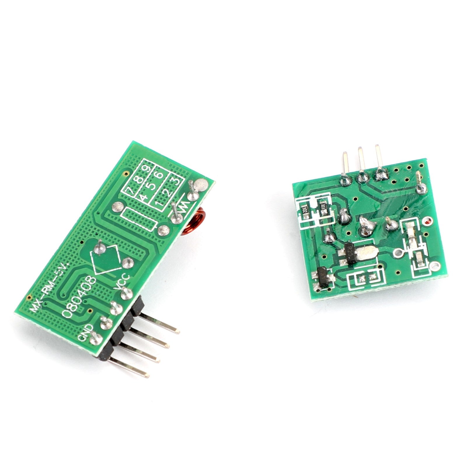 10-Pack 433MHz Wireless Transmitter and Receiver Kit - RF Remote Control Module for DIY Electronics, Home Automation, and IoT Projects | Long Range Signal Transmission for Smart Devices