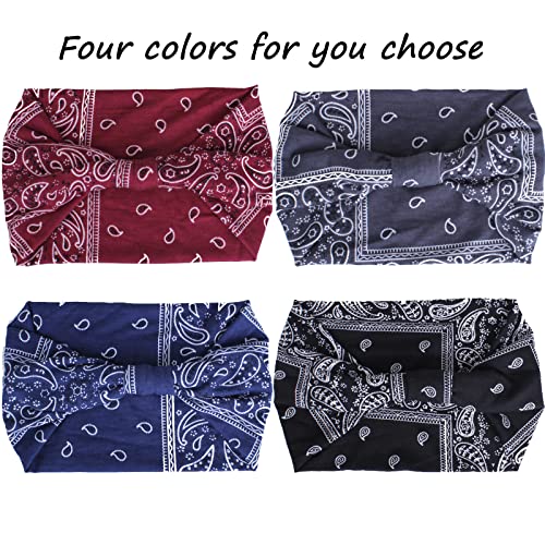 Headbands Color-4 Pcs Printing series C6