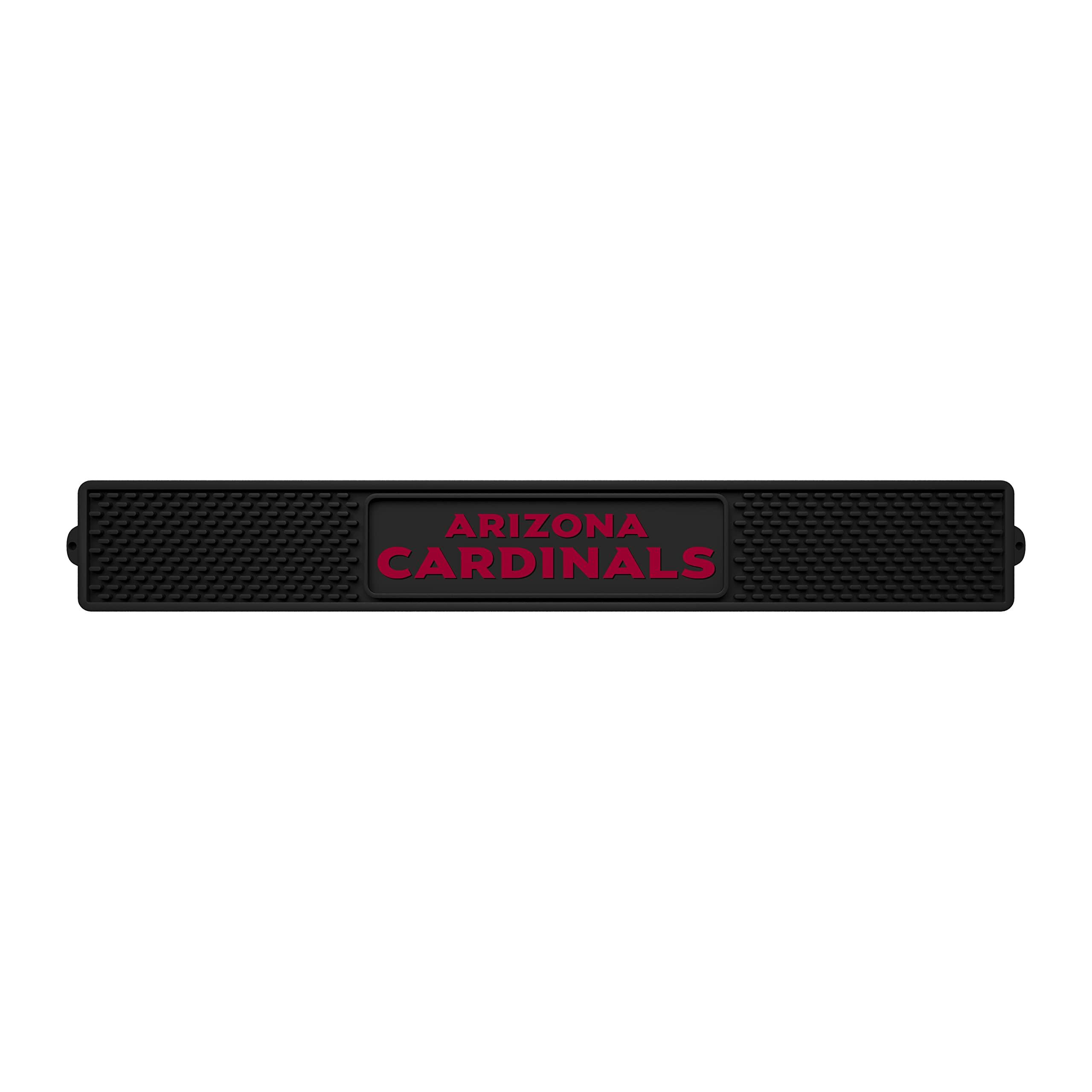 Arizona Cardinals NFL Drink Bar Mat - 3.25x24 Inch Durable Dish Drying & Counter Mat - Easy Clean Non-Slip Coaster for Beer, Wine & Coffee - Perfect for Game Day, Kitchen & Bar Use