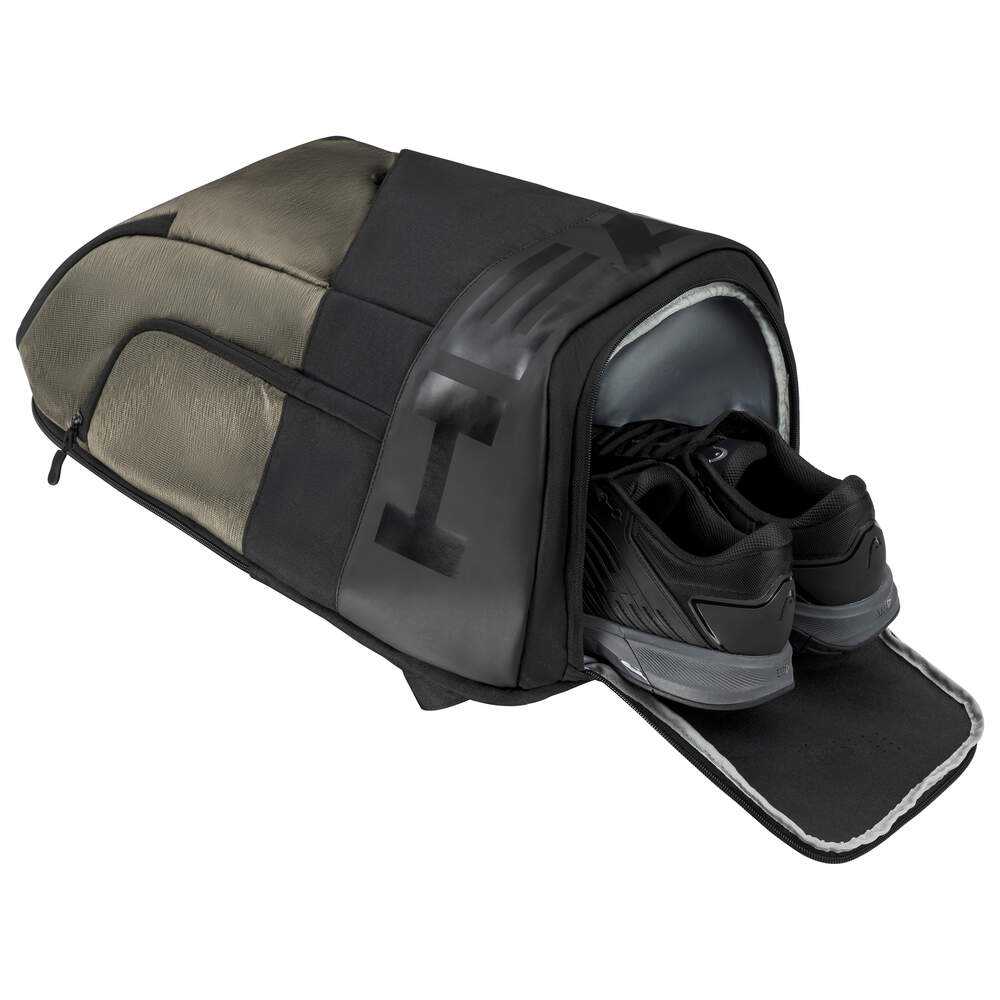 Head Pro X 28L Tennis Backpack Racquet Bag - Thyme/Black - Perfect for Tennis Players & Travel - Durable Sports Gear for Courtside & Gym Use