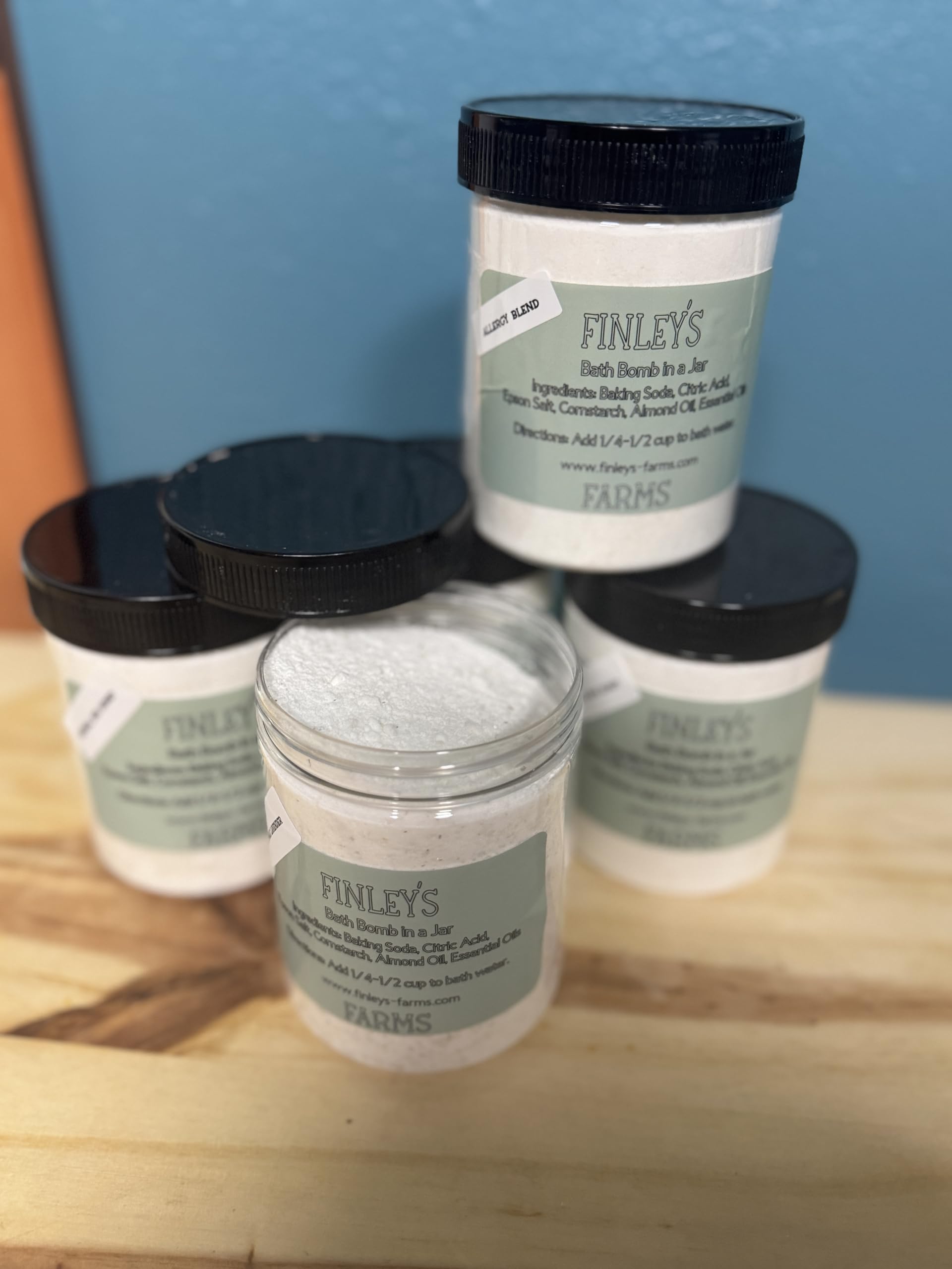 All Natural Citrus Energy Bath Bomb in a Jar - Relaxing Aromatherapy for Stress Relief & Self Care | Spa Gift for Women & Men