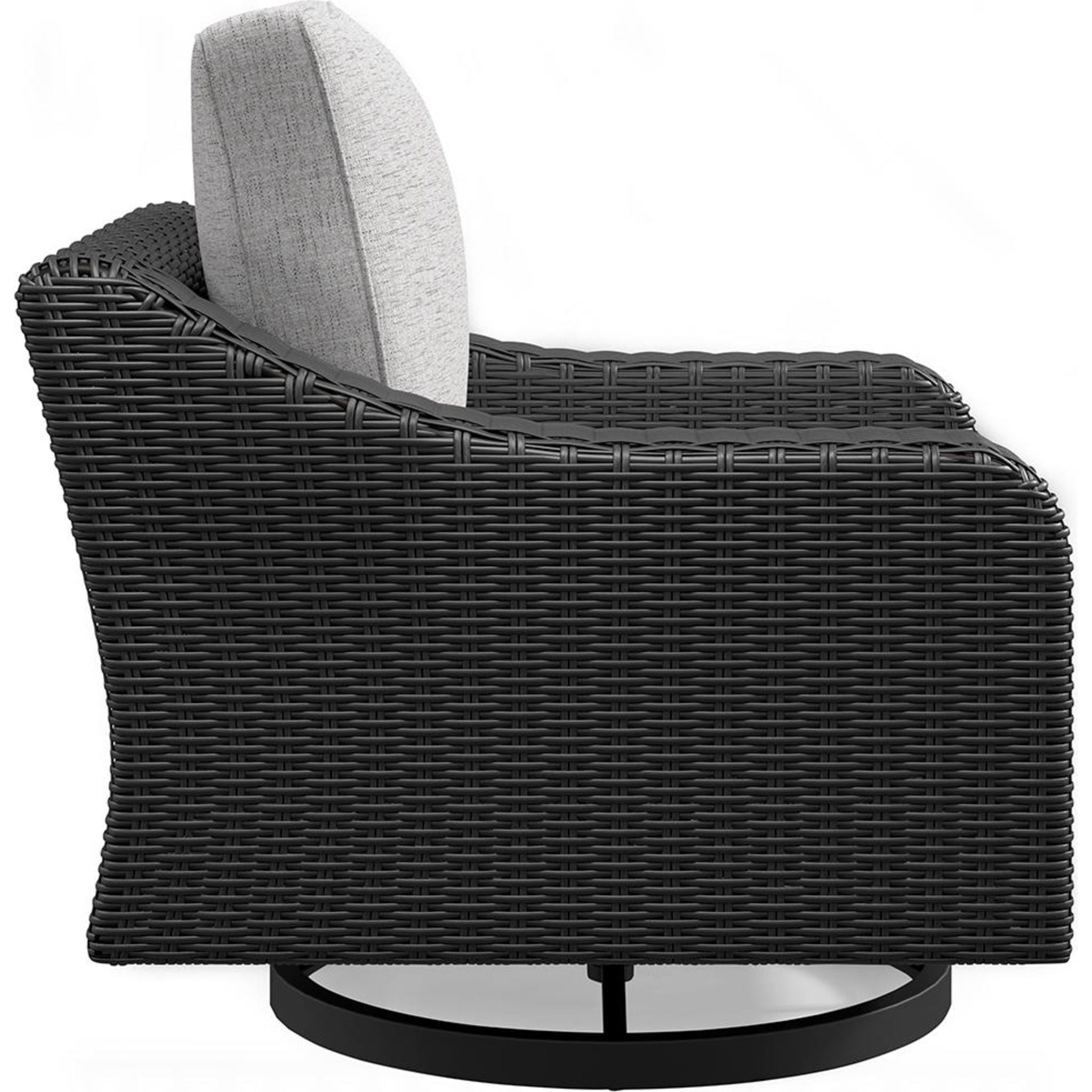 Beachcroft Outdoor Swivel Lounge Chair with Cushion - Patio Furniture for Poolside, Garden & Backyard Relaxation - Water-Resistant & Comfortable Sunbathing Chair