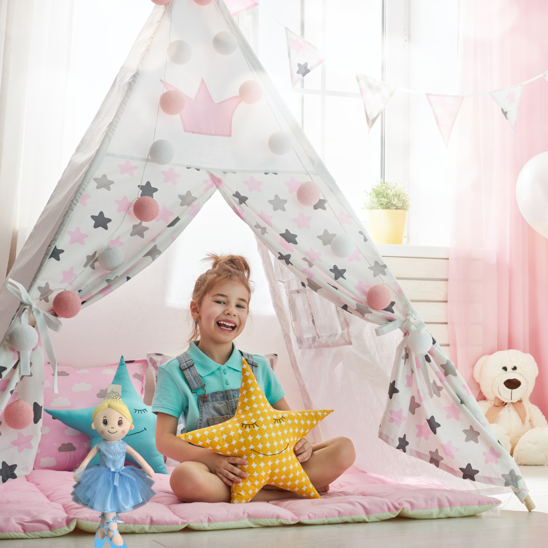 Ballerina Indi Doll Skye - Elegant Ballet Toy for Kids | Perfect for Playtime, Birthday Gifts & Dance-Themed Parties
