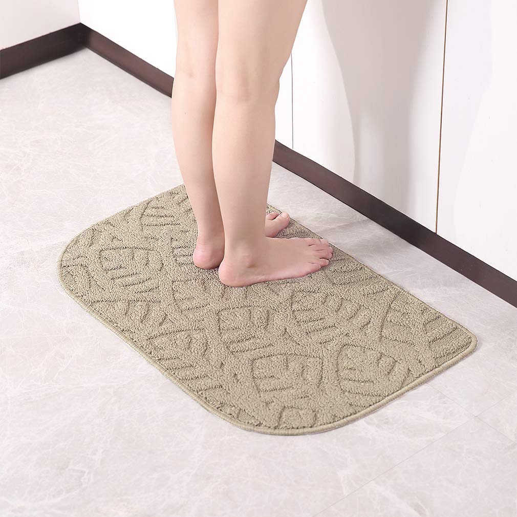 Non-Slip Half Round Kitchen Rug Mat 30