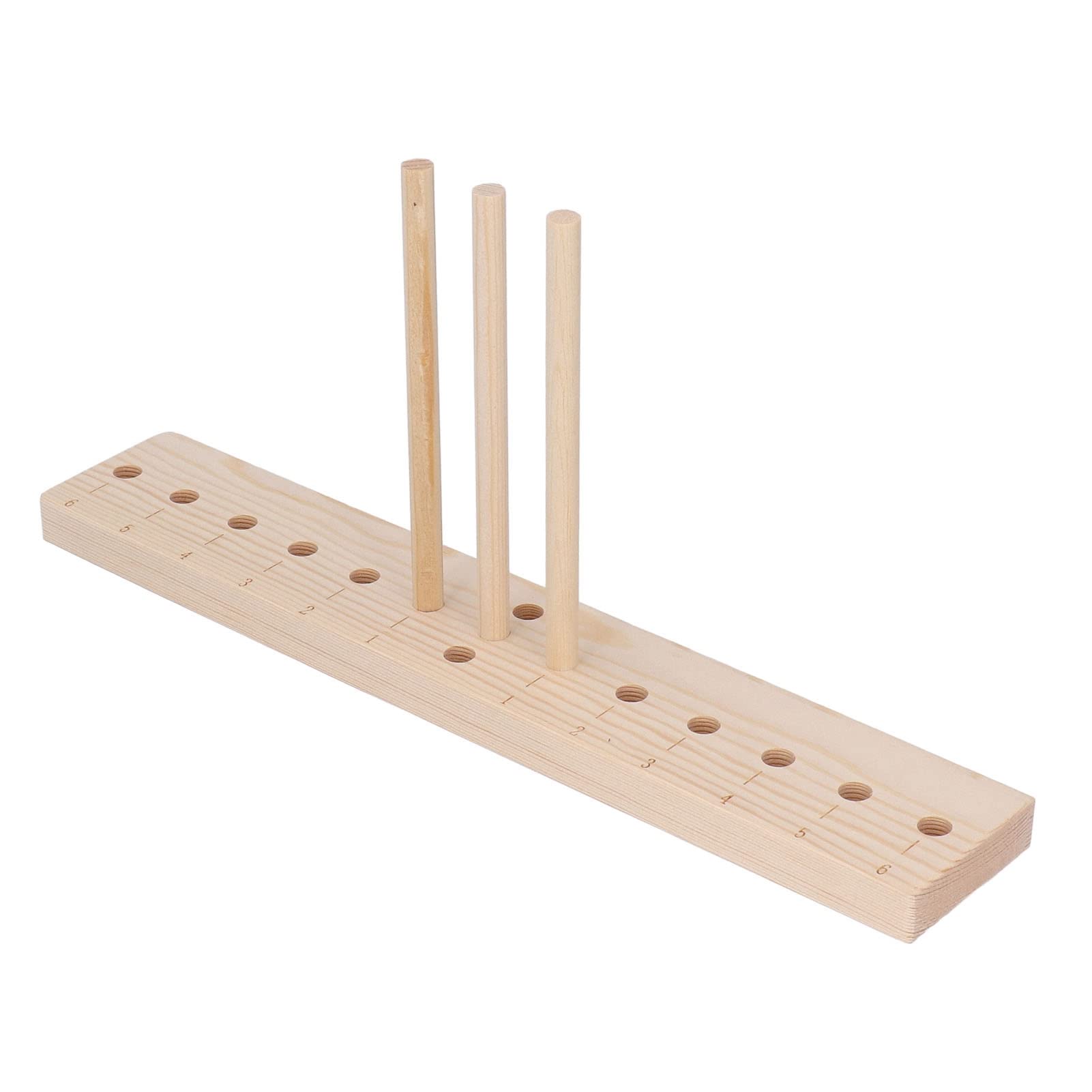 LANTRO JS Lightweight Oak Bow Maker with Adjustable Pins - DIY Craft Tool for Gift Wrapping, Christmas Decorations, Party Favors & Home Decoration Projects