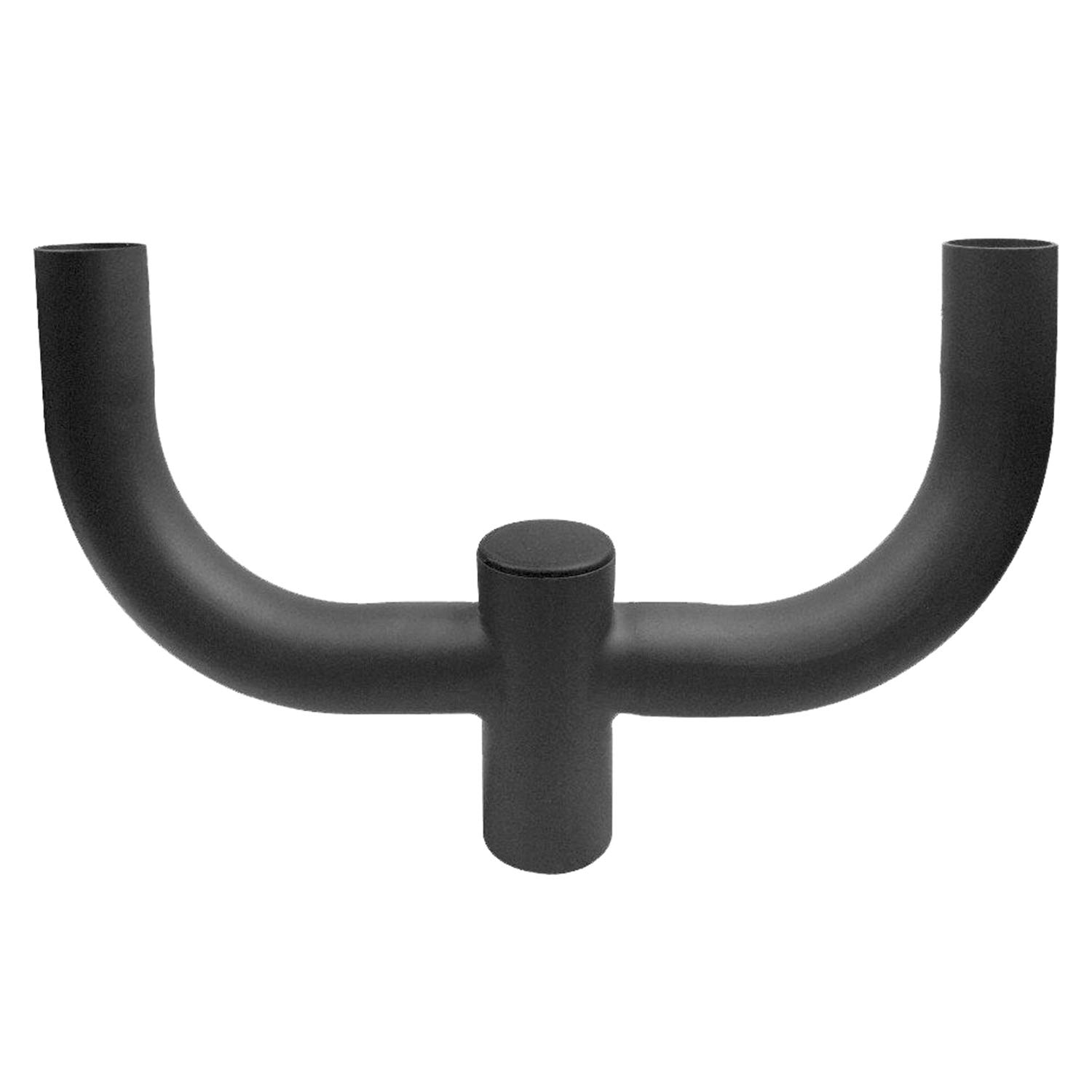1000LED 180 Degree Double Bullhorn Mounting Bracket - 2-3/8 Inch Slip Fitter, Heavy Duty Steel for LED Shoebox Lights, Street Lights & Parking Lot Lights - Perfect for Outdoor Commercial Lighting Installations
