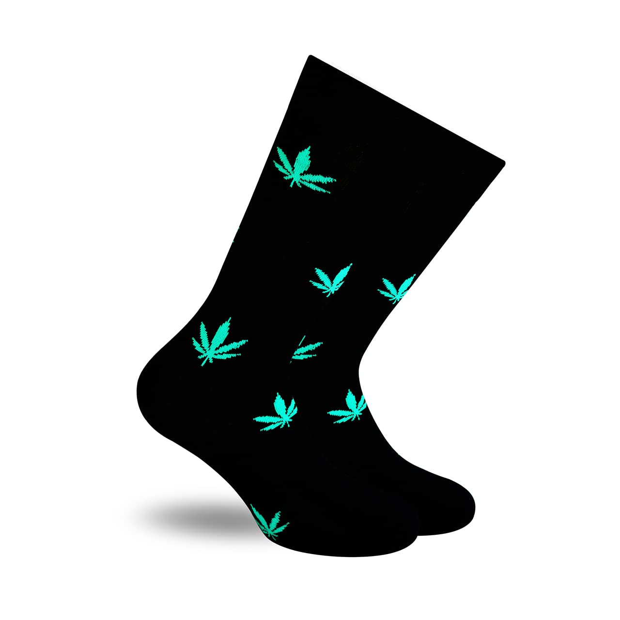 Funny Marijuana Socks - Novelty Cool & Cute Cannabis Print Socks for Women, Men, Girls & Boys | Perfect for Stoner Gifts, 420 Parties & Casual Wear