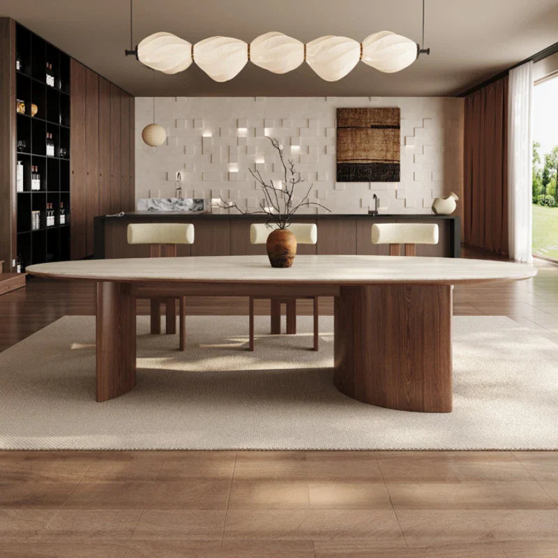Stylish Modern Designer Dining Table Set for Home & Restaurant - Perfect for Family Gatherings, Dinner Parties & Fine Dining