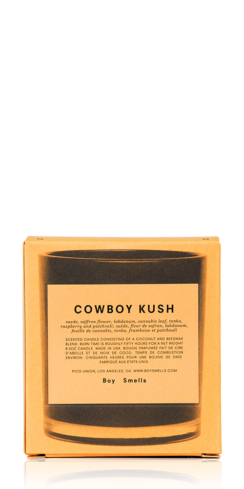 Premium Cowboy Kush Scented Candle - Western Aromatherapy for Home, Office & Relaxation | Long-Lasting Fragrance for Stress Relief & Cozy Atmosphere