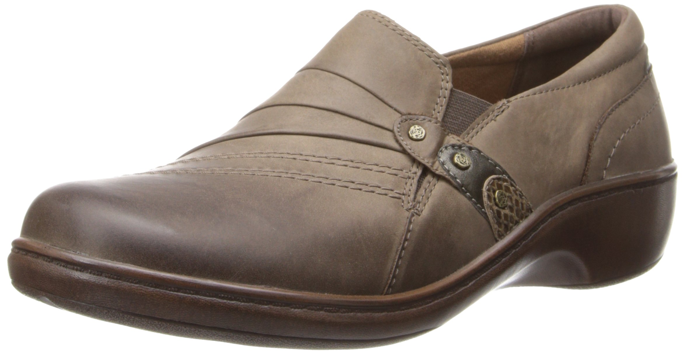Aravon Women's Comfortable Slip-On Loafers - Lightweight Casual Shoes for Work, Walking & Travel - Breathable & Supportive Footwear for Everyday Wear
