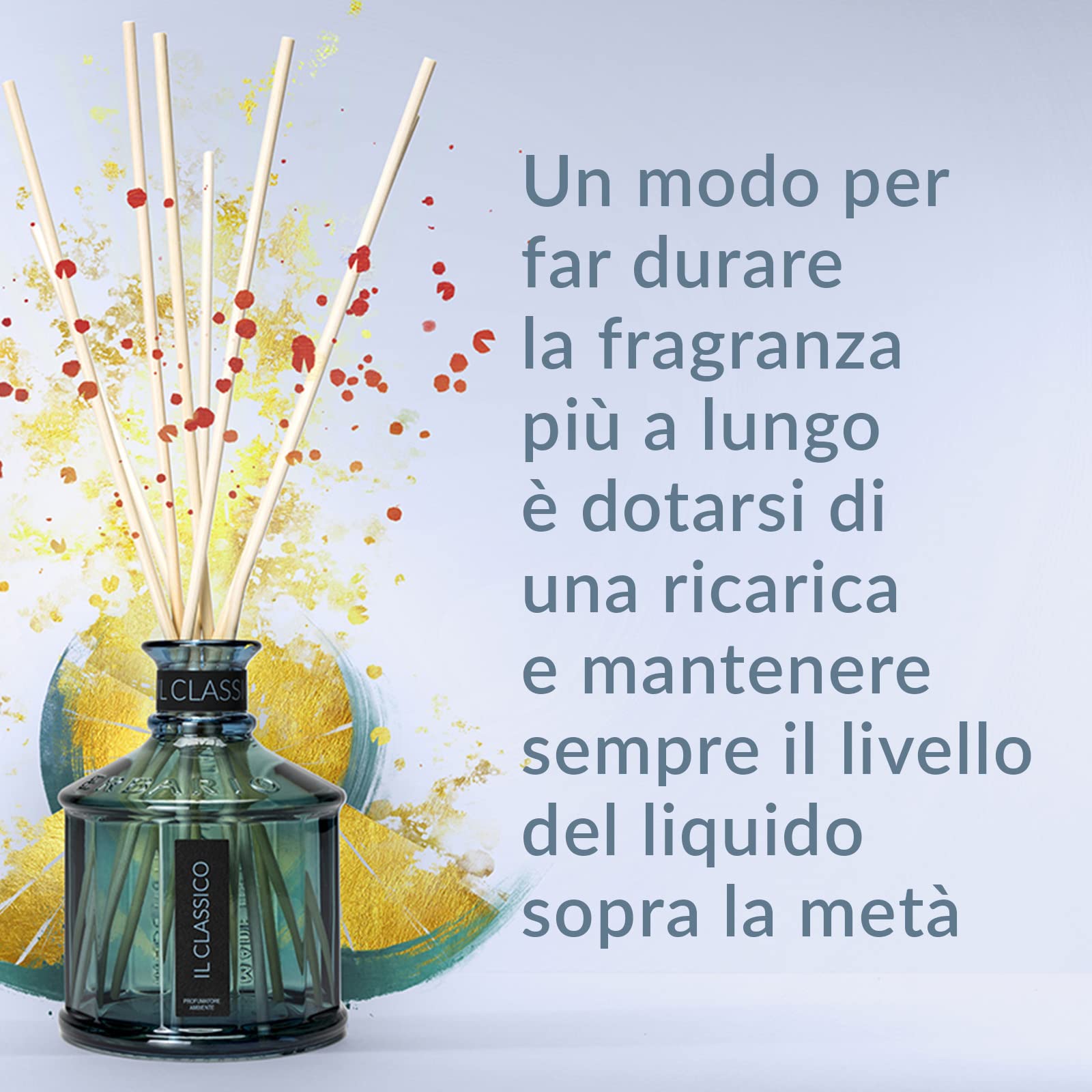 Erbario Toscano 500ml Essential Oil Diffuser Refill - Bacche Di Tuscia Scent for Aromatherapy, Home & Office Relaxation