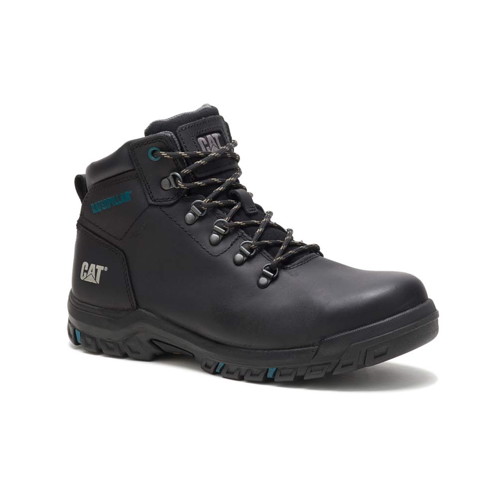 CAT Women's Mae Waterproof Steel Toe Work Boots - Safety Shoes for Construction, Hiking & Outdoor Work - Slip Resistant & Comfortable for All-Day Wear