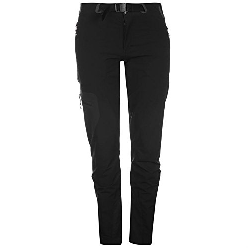 Karrimor Women's Hot Rock Lightweight Waterproof Hiking Pants - Breathable Quick-Dry Outdoor Trousers for Trekking & Travel (Black, Size XS/US 8) - Perfect for Camping, Backpacking & Everyday Wear