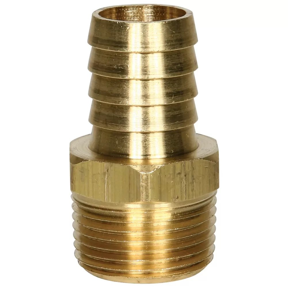 High-Quality Brass Hose Barb Fitting - Durable & Corrosion-Resistant for Plumbing, Gardening & DIY Projects - Perfect for Water, Air & Gas Connections