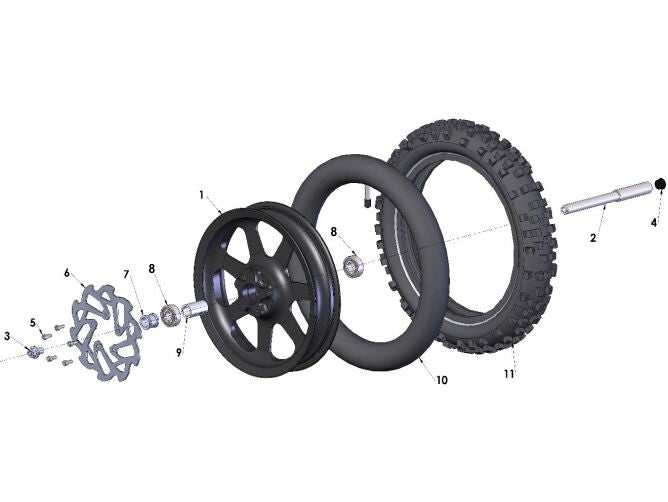 SPACER WHEEL TO FORK BOTTOM - Universal Bike Wheel Spacer Kit for Fork Alignment - Perfect for Mountain Bikes, Road Bikes & BMX Maintenance