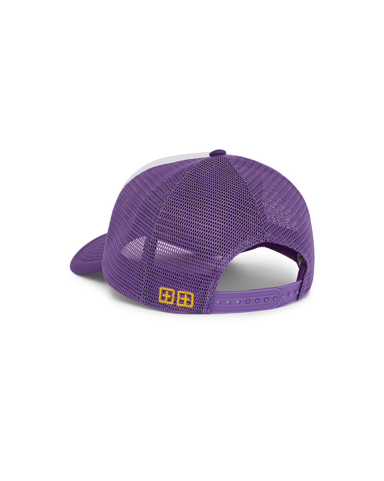 LA and The Streets Trucker Hat - Stylish Purple Snapback Cap for Men & Women - Perfect for Outdoor Activities, Sports, and Casual Wear