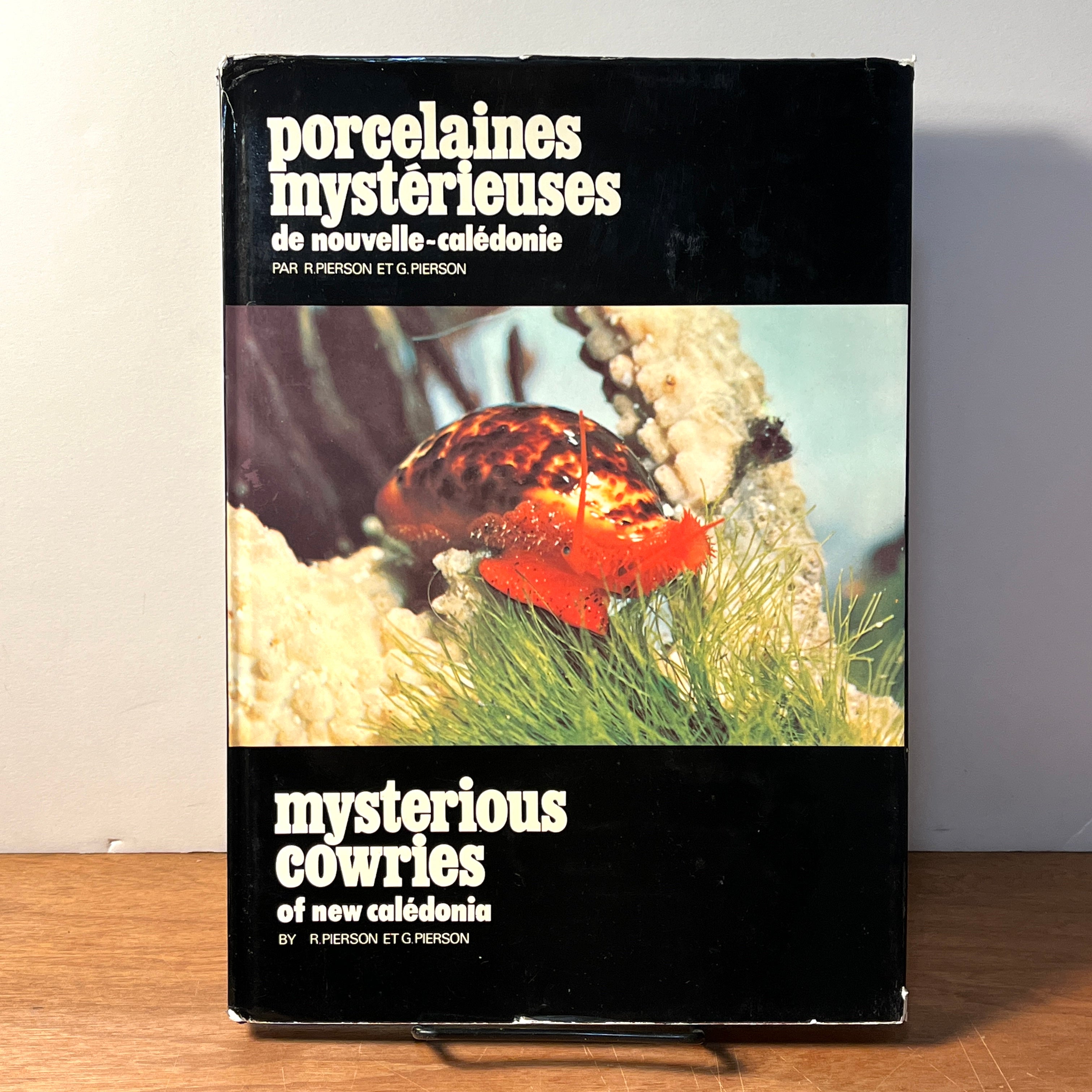 Rare 1975 Mysterious Cowries of New Caledonia Porcelain Book - Hardcover Collectible in Very Good Condition | Vintage Shell Collecting, Marine Biology Research & Home Decor