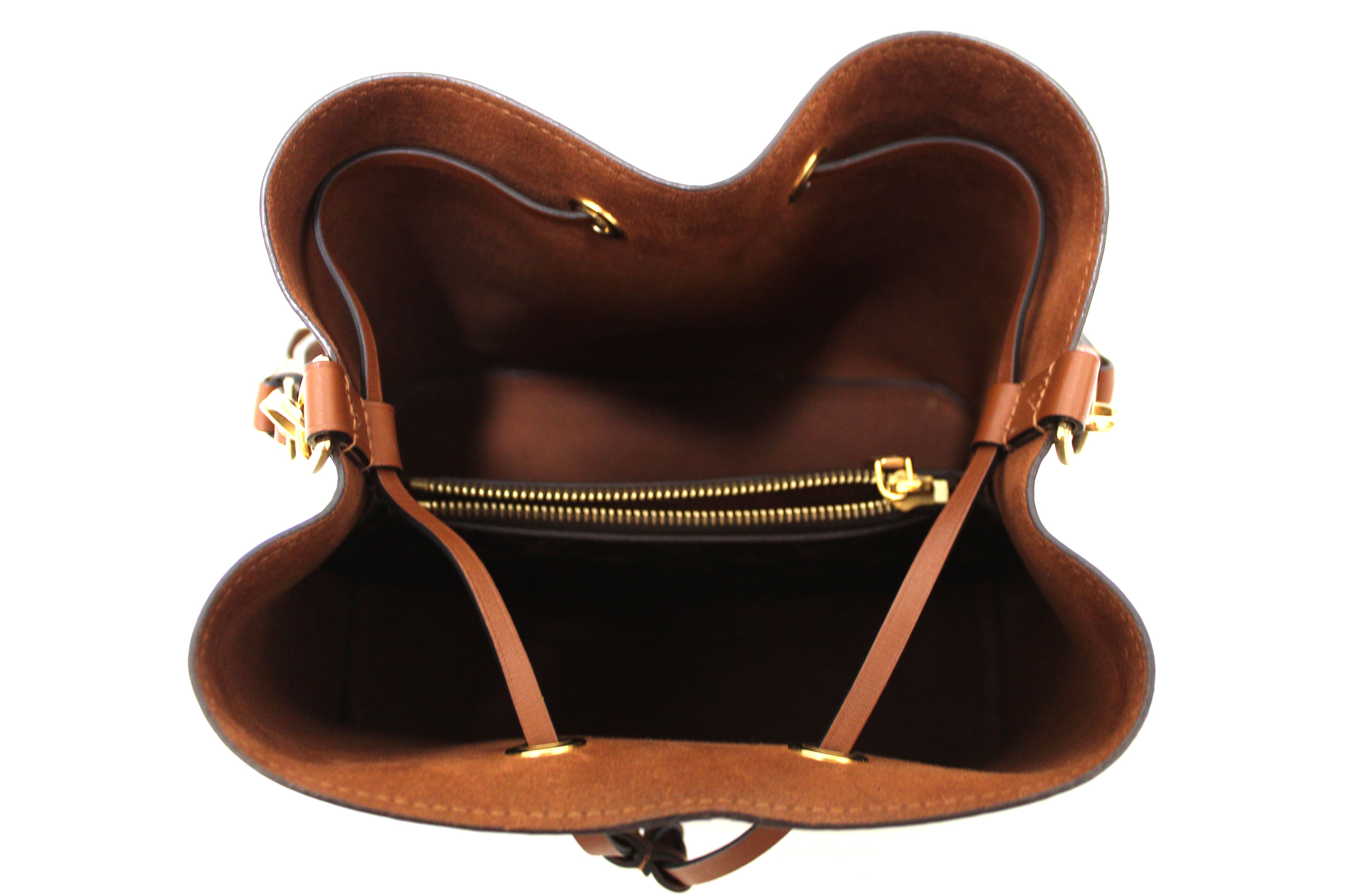 Authentic Louis Vuitton Classic Monogram Brown NeoNoe Shoulder Bag for Women - Luxury Designer Handbag Perfect for Work, Travel & Everyday Use