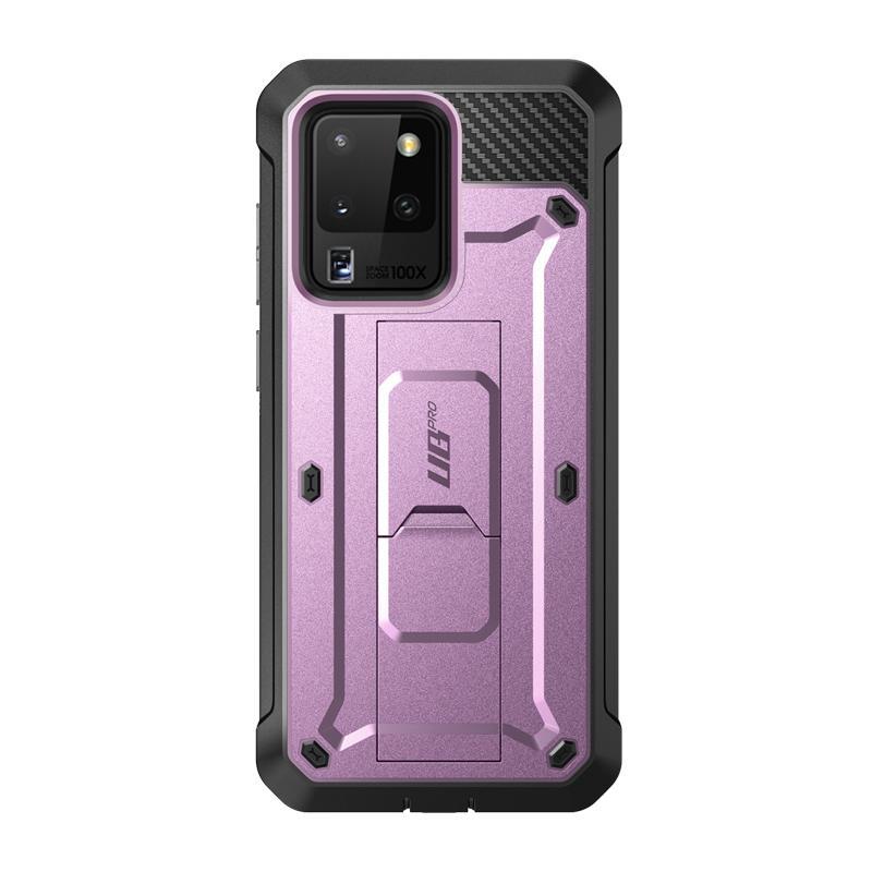 Samsung Galaxy S20 Ultra Unicorn Beetle Pro Rugged Case - Heavy Duty Protection, Shockproof & Durable Cover in Metallic Purple - Perfect for Outdoor, Work & Travel Use