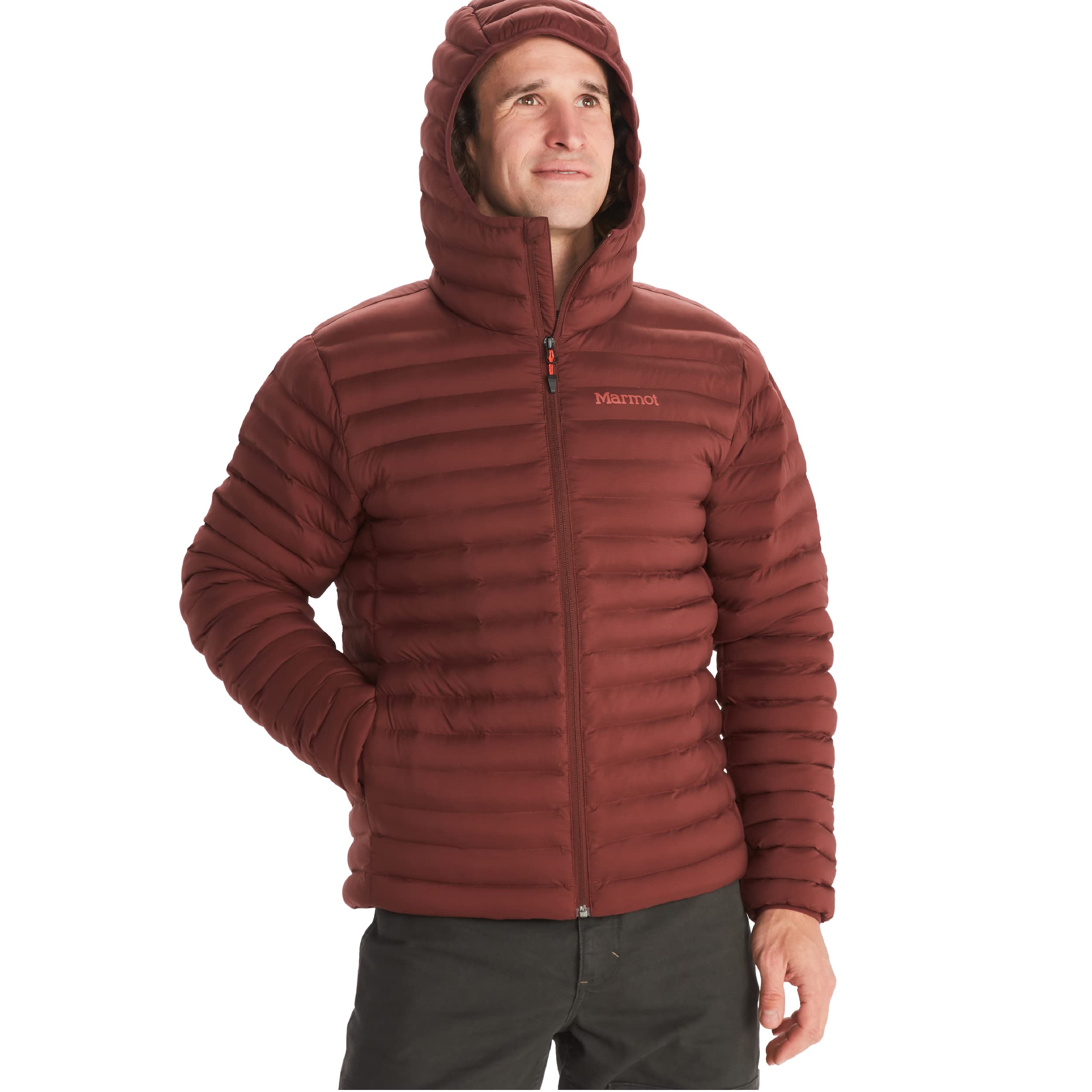 MARMOT Men's Echo Featherless Hoody - Lightweight Down-Alternative Puffer Jacket with Hood for Hiking, Camping & Outdoor Adventures | Water-Resistant Winter Coat
