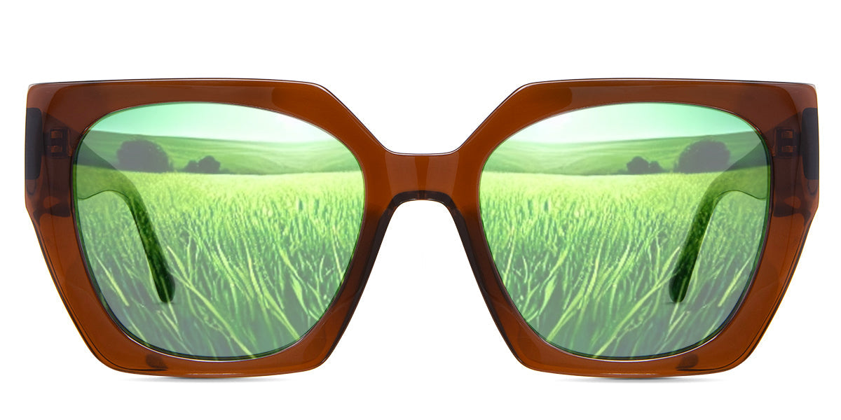Lenor Women's Prescription Tinted Glasses - Stylish & UV Protection for Daily Wear, Reading, and Outdoor Activities