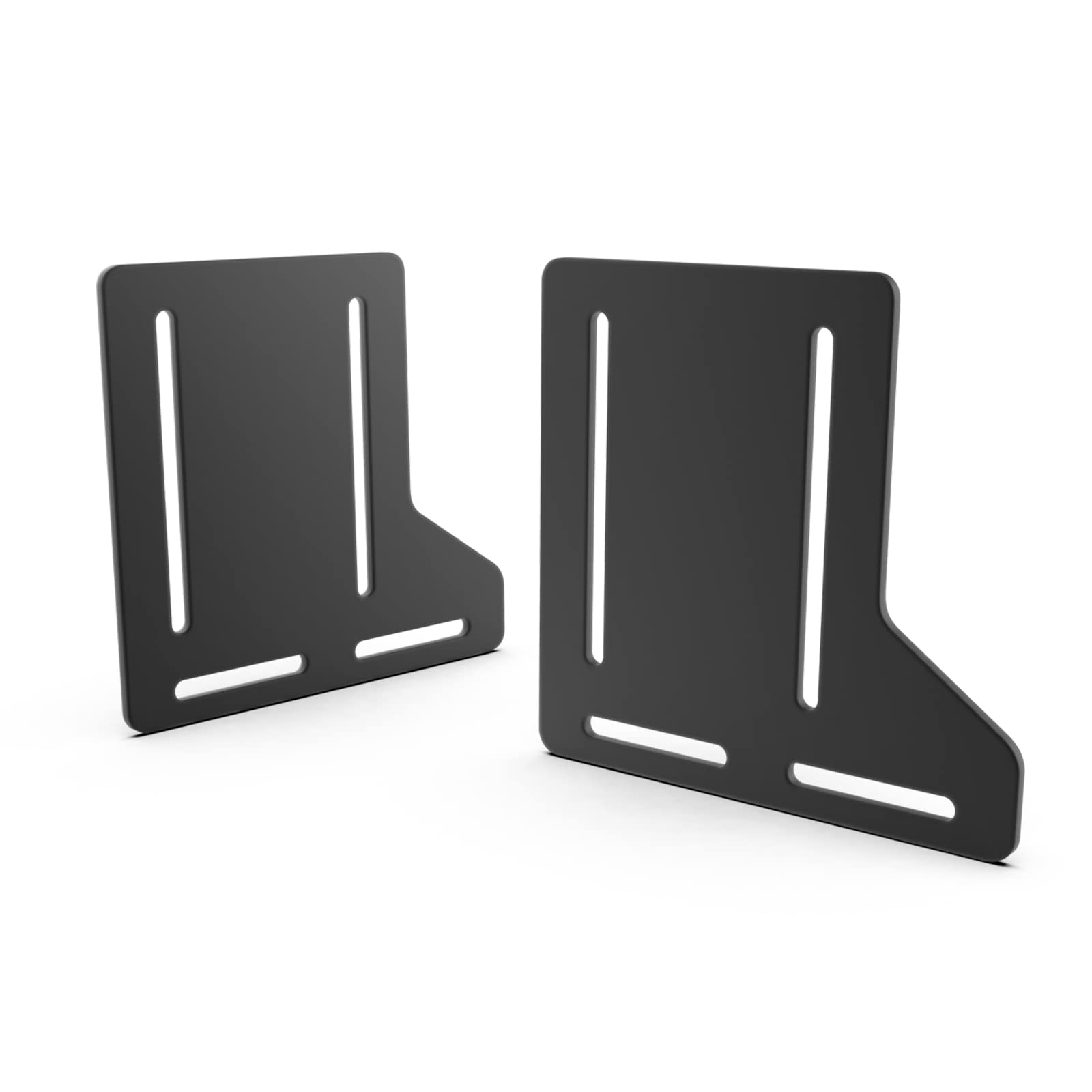 Heavy Duty Metal Bed Frame Brackets 2PCS - Adjustable Bed Rail Hardware Adapter for Headboard & Base Extenders | Perfect for DIY Bed Frame Repair, Upgrade, and Customization Projects