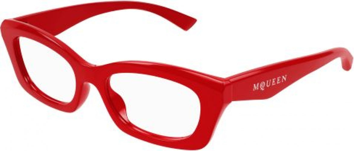 Alexander McQueen AM0474O Designer Eyeglasses for Women & Men - Stylish & Lightweight Frame for Everyday Wear, Work & Fashion
