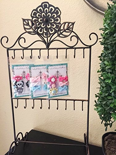 Baby Hair Bows with Elastic Bands - Soft Mini Bows for Newborn Girls | Baby Shower Gift