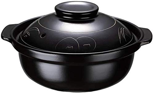 **8-Inch Ceramic Casserole Dish with Lid – Non-Stick Clay Pot for Soup, Stew & Korean Dishes – Durable Stoneware Cookware for Oven & Stovetop – Perfect for Bibimbap, Hot Pot & Slow Cooking (21cm Diameter)**