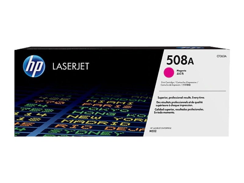 Original HP 508A Magenta Toner Cartridge - Compatible with HP Color LaserJet Pro M454dw/MFP M477fnw Printers - High Yield Printing for Office & Home Use