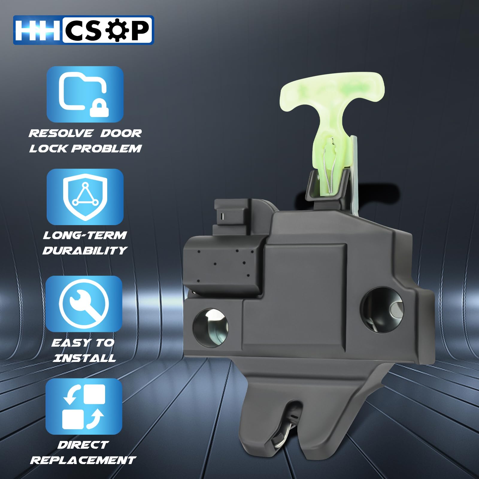 Toyota Camry Trunk Latch Replacement 2007-2011 - Rear Liftgate Lock Actuator Motor for Tailgate & Back Door - Compatible with #931-860 & 64600-06010 - Perfect for DIY Car Repairs & Maintenance