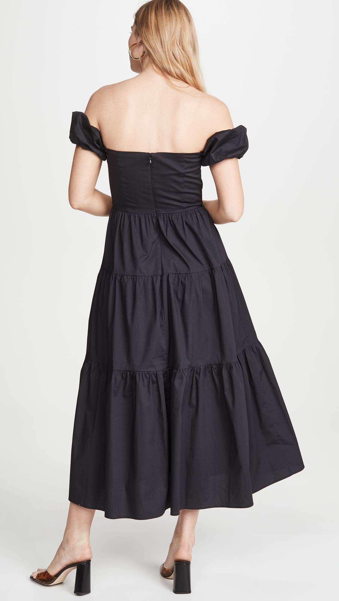 STAUD Women's Elio Dress - Elegant Flowy Midi Dress for Summer, Casual & Party Wear | Perfect for Beach, Vacation & Date Nights