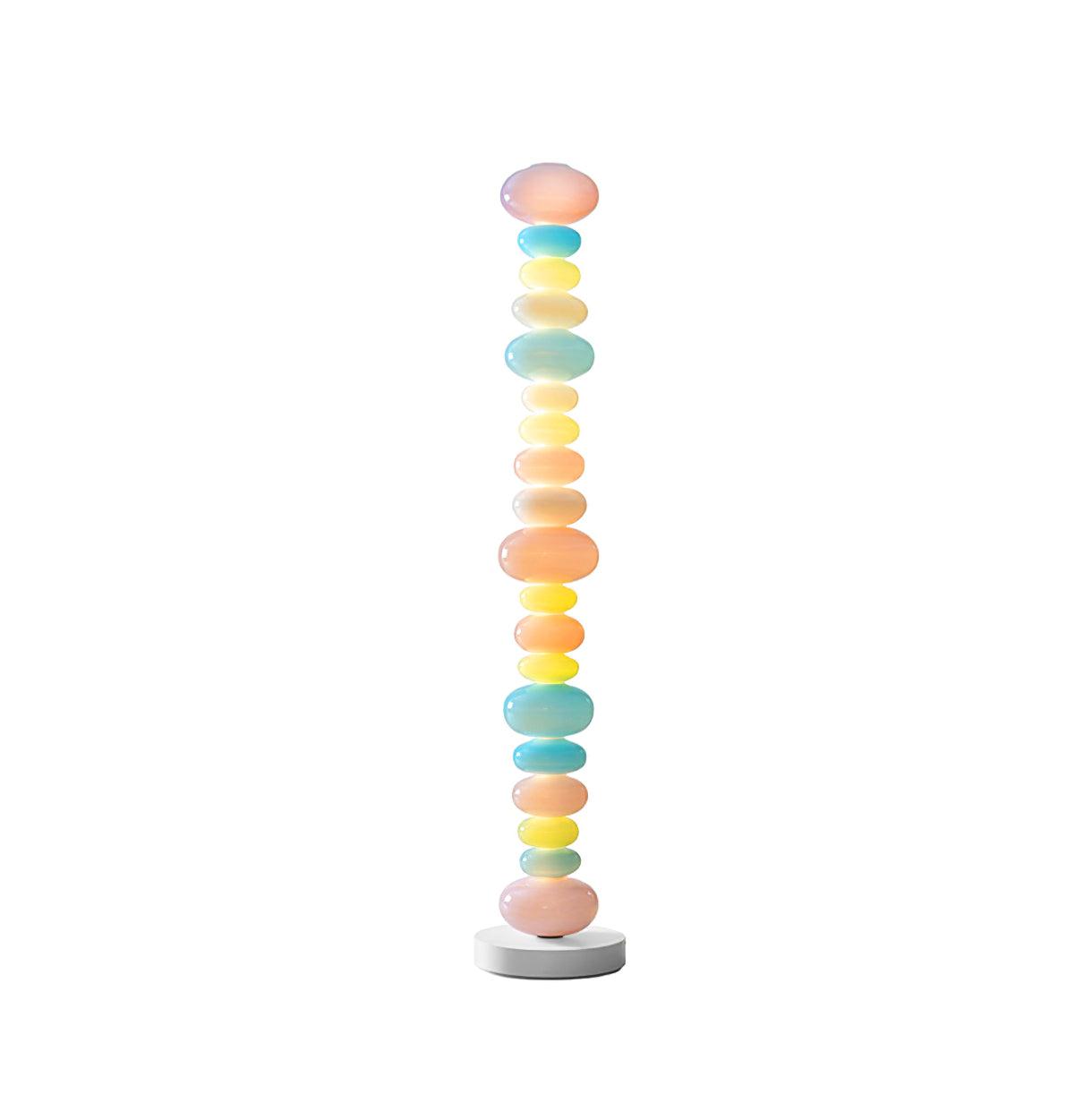 Modern LED Candy Floor Lamp for Living Room - Adjustable Brightness, Warm White Light, Perfect for Bedroom, Office & Reading Corner