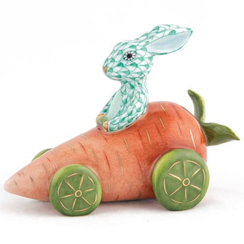 Carrot Car Bunny Toy - Adorable Plush Bunny with Carrot Car for Kids - Perfect for Easter Gifts, Nursery Decor & Playtime Fun