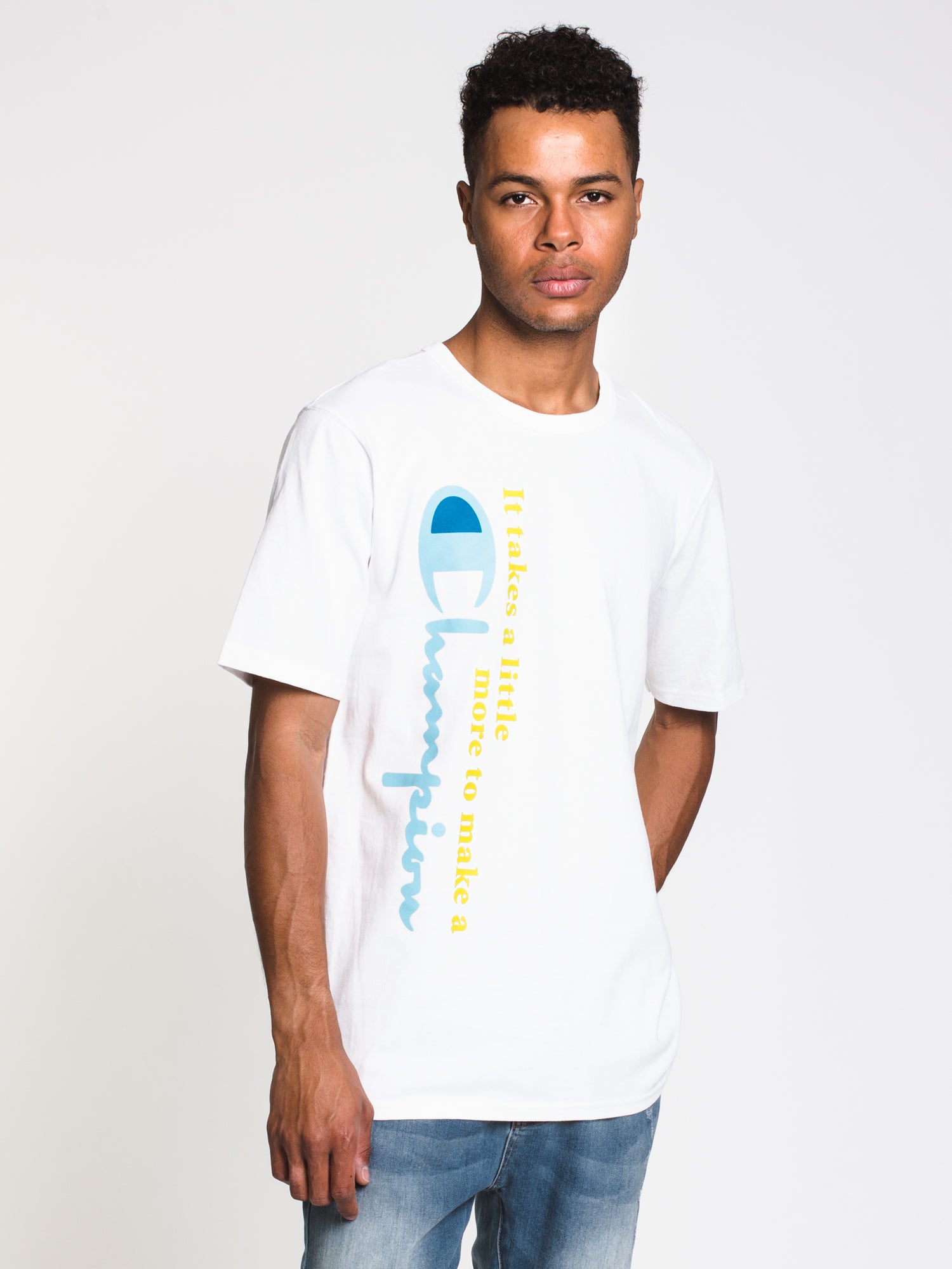 Champion Heritage Short Sleeve T-Shirt for Men & Women - Soft Cotton Crewneck Tee - Casual Everyday Wear for Gym, Workout, and Street Style
