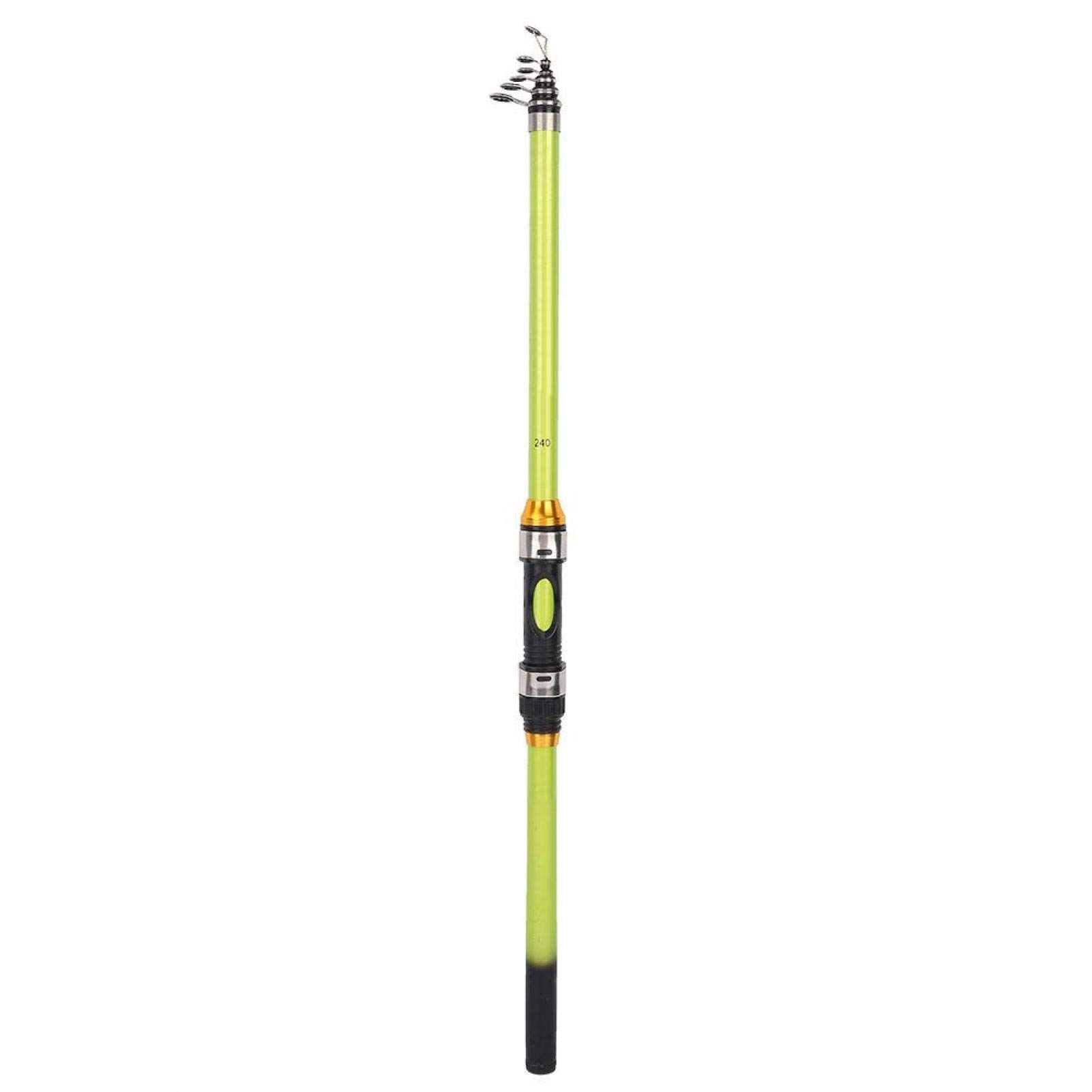 Cyrank Telescopic Fishing Rod - Compact & Portable Fly, Surf, Ice, and Trout Fishing Pole for Travel & Outdoor Adventures
