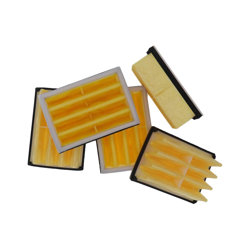 Husqvarna 268 272 261 262 394 394XP 272XP Lawn Mower Air Filter - 5 Pack Fleece Air Cleaner Replacement (503447203) - Perfect for Outdoor Power Equipment Maintenance & Engine Protection