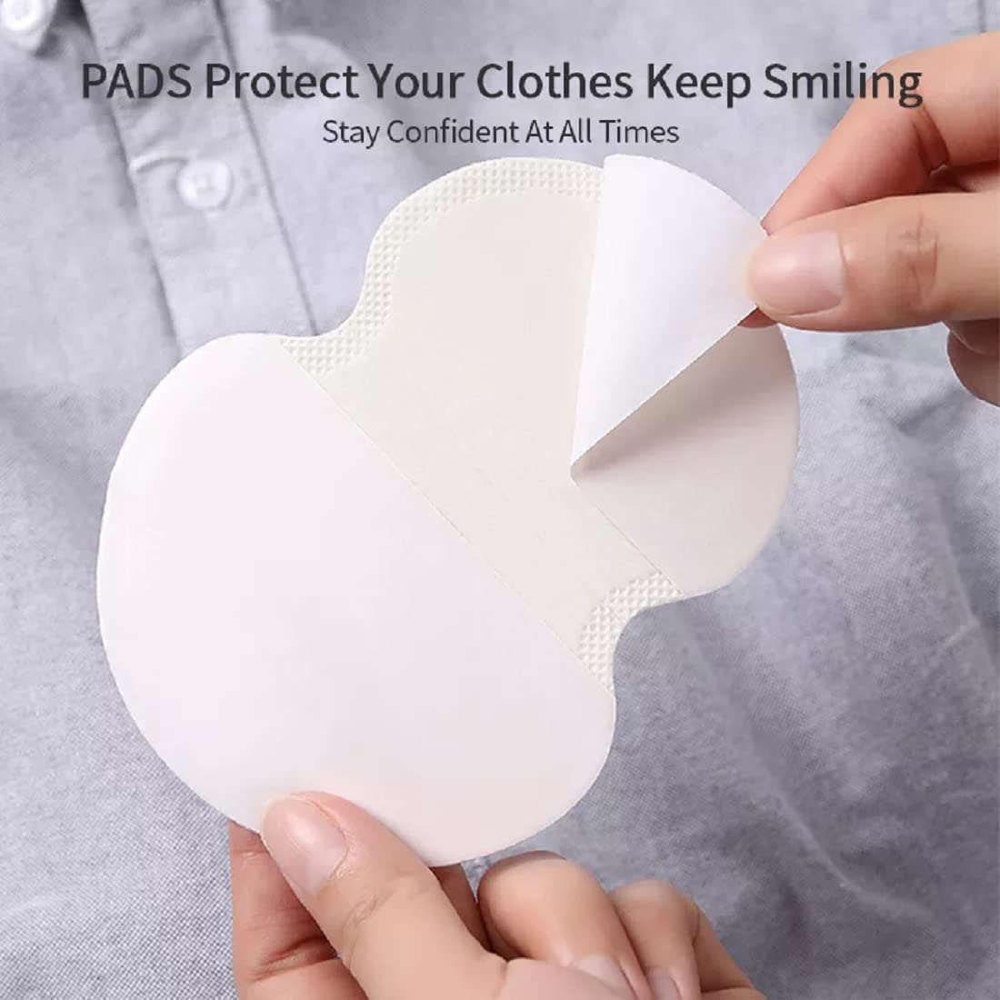Ghelonadi Disposable Underarm Sweat Pads for Men & Women - 10 Pack, Non-Sweat Armpit Protection Shields for Dresses & Shirts | Stay Fresh at Work, Weddings & Gym