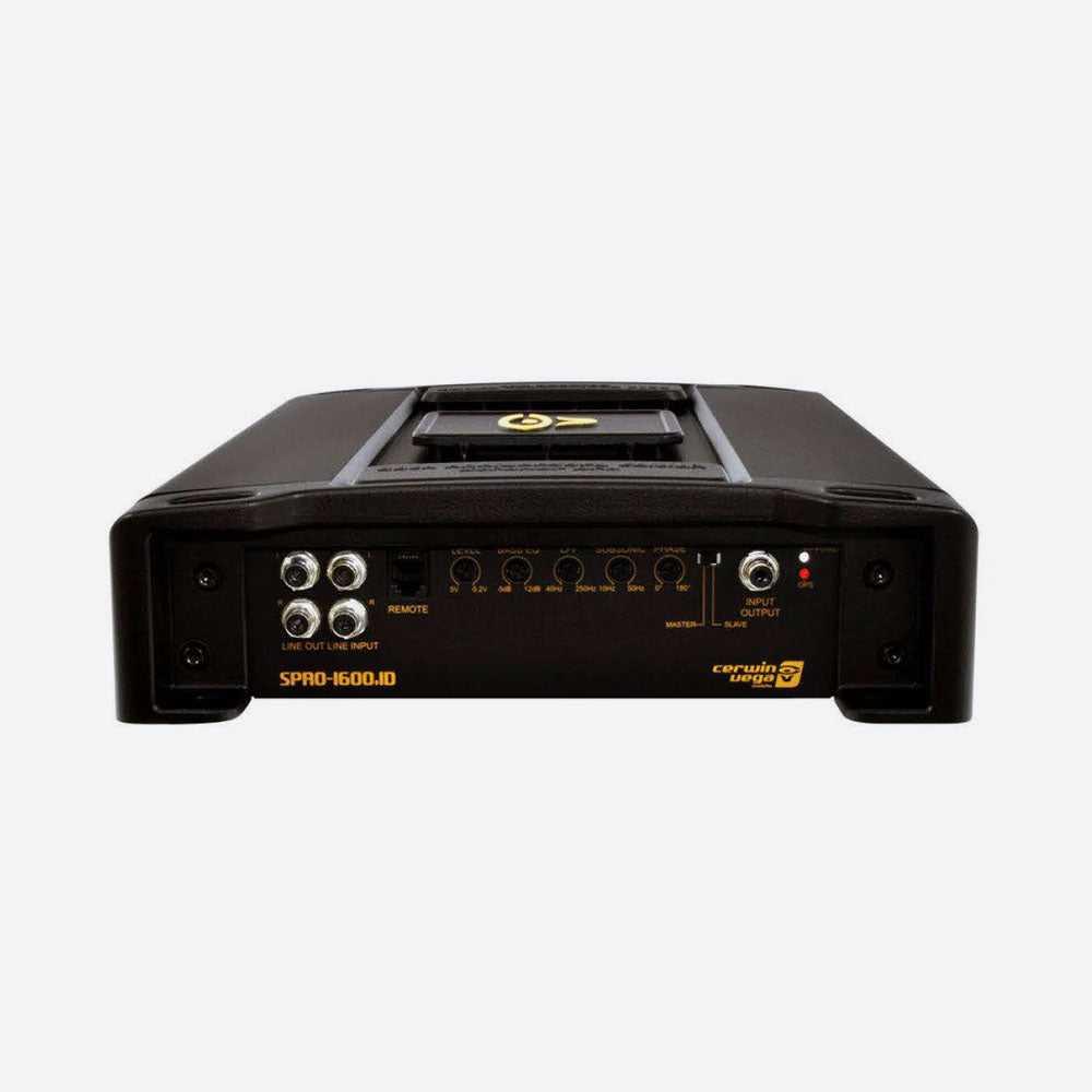 Cerwin Vega SPRO1600.1D 1600W RMS Class D Monoblock Car Amplifier - High Power Audio for Car Stereo, Subwoofers, and Bass Systems | Perfect for Car Audio Upgrades and Competition Sound Systems