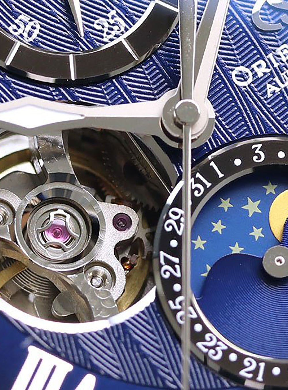 ORIENT STAR CLASSIC Automatic Mechanical Watch with Moon Phase - RK AY0103L - Japanese Made JDM Timepiece for Men | Perfect for Business, Formal Occasions & Luxury Gift Giving