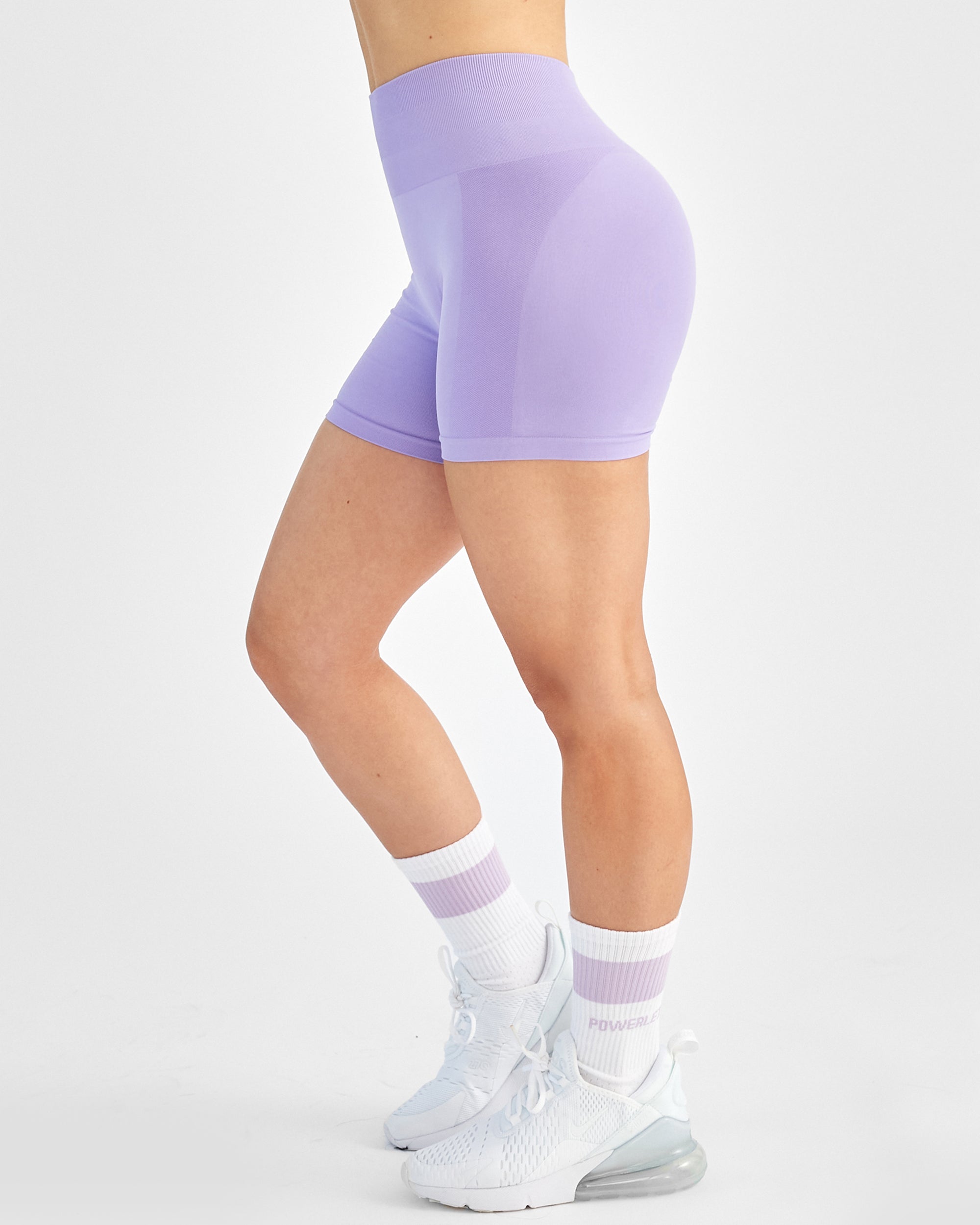 Evolve Seamless Shorts for Women - High Waist Yoga Running Workout Shorts - Breathable Comfortable Gym Athletic Shorts for Yoga, Running, Fitness & Lounge Wear