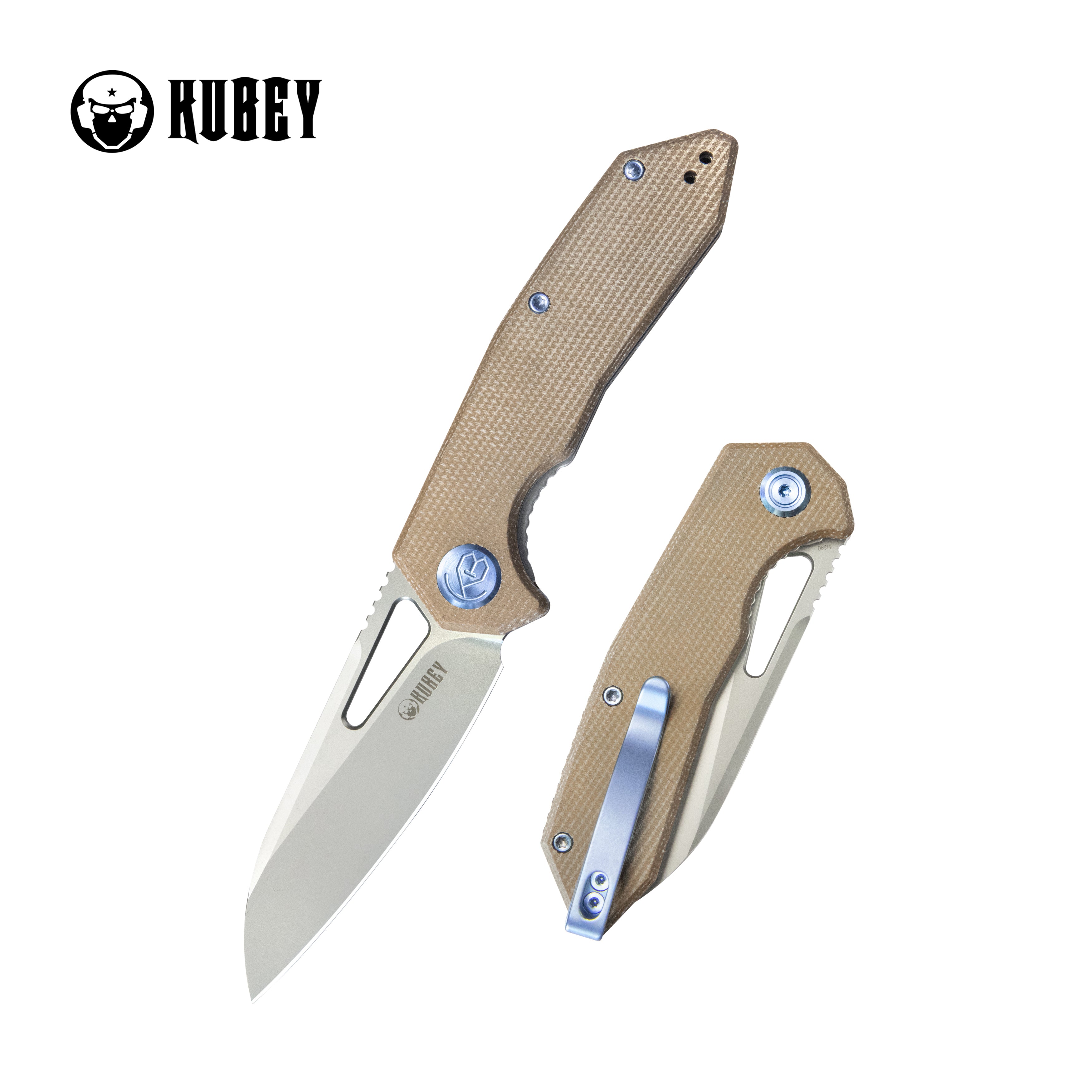 Kubey Vagrant Liner Lock Folding Pocket Knife - 3.1